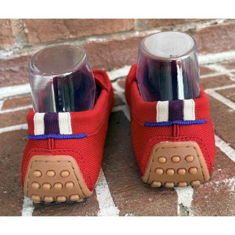 EUC Rothy's The Driver Red Clementine Driving Slip On Loafers Size 9 - Picture 8 of 10